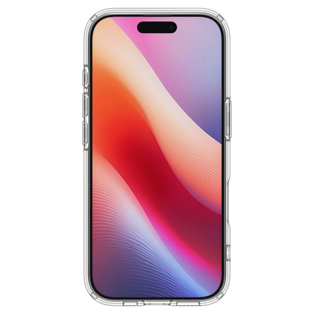 Husa de protectie Spigen Ultra Hybrid MagSafe (ACS10382) compatibil cu iPhone 17, Transparent /Gold