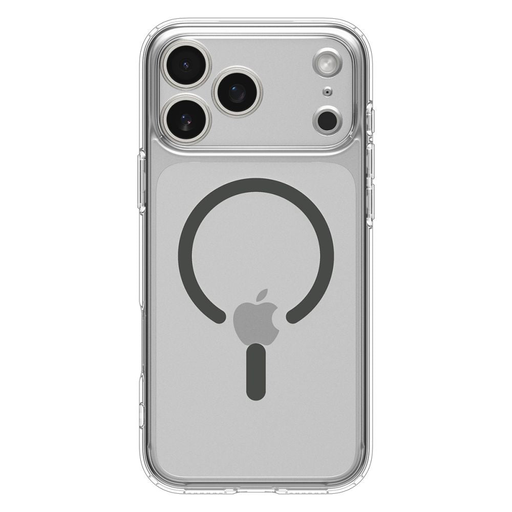 Husa de protectie Spigen Ultra Hybrid MagSafe (ACS10283) compatibil cu iPhone 17 Pro Max, Transparent /Graphite
