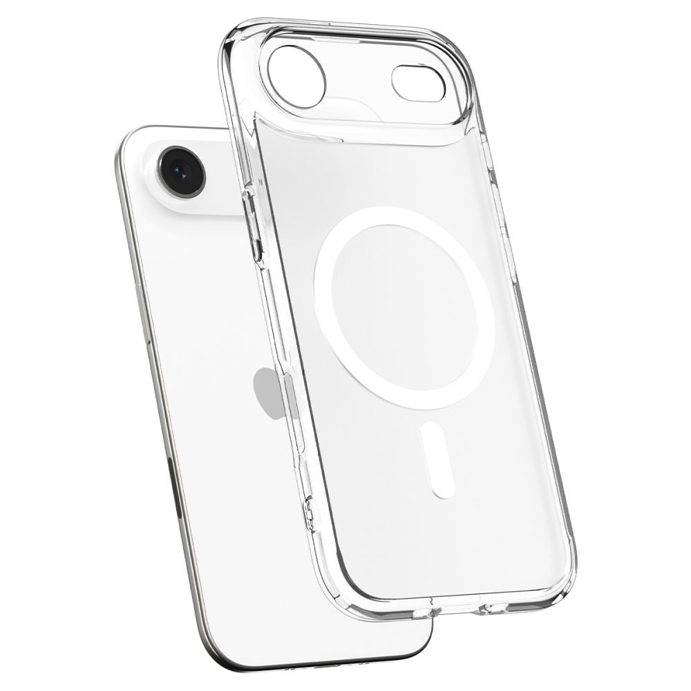 Husa de protectie Spigen Ultra Hybrid MagSafe (ACS10317) compatibil cu iPhone 17 Air, Frost White