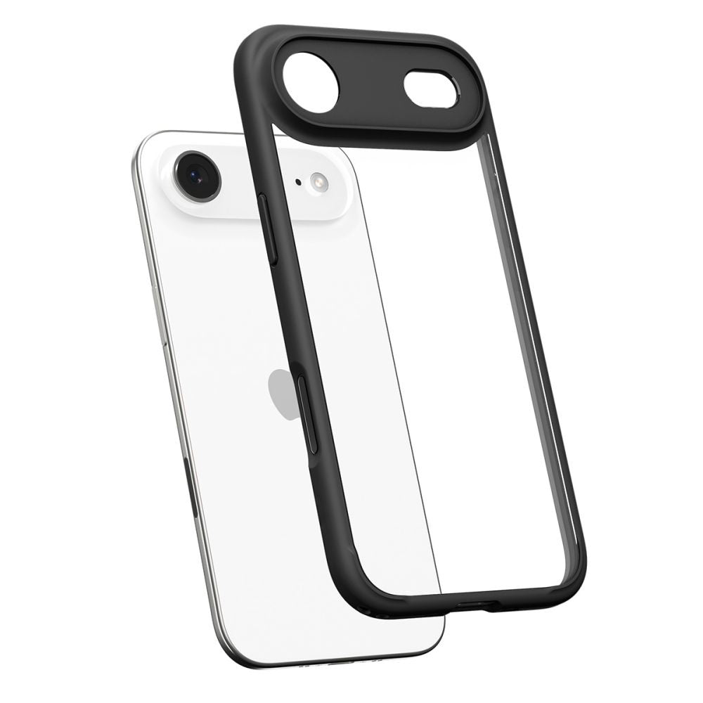 Husa de protectie Spigen Ultra Hybrid (ACS10310) compatibil cu iPhone 17 Air, Negru Mat