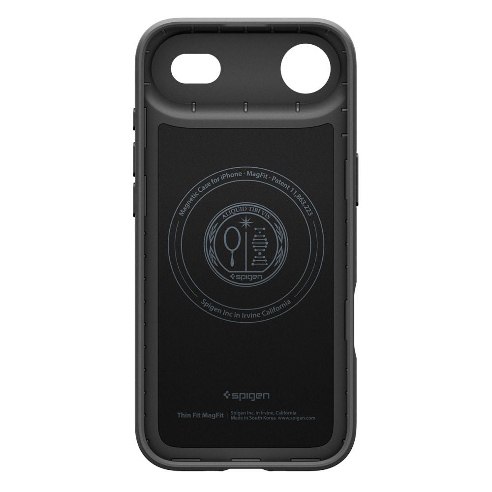 Husa de protectie Spigen Thin Fit MagSafe (ACS10306) compatibil cu iPhone 17 Air, Negru