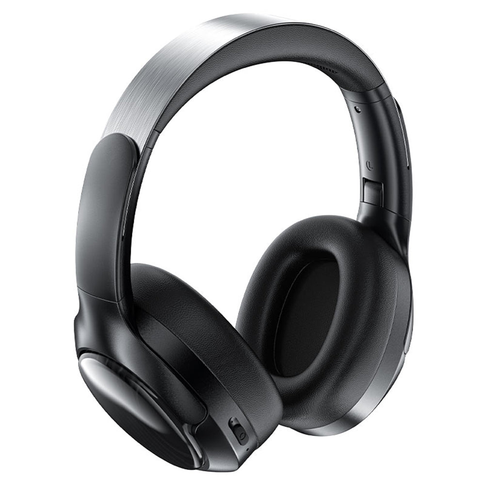 Casti Acefast Wireless Headset (H5), Type-C, Bluetooth 5.4, ANC, Noise Reduction, 3D Sense, 500mAh, Professional Hi-Fi, Negru