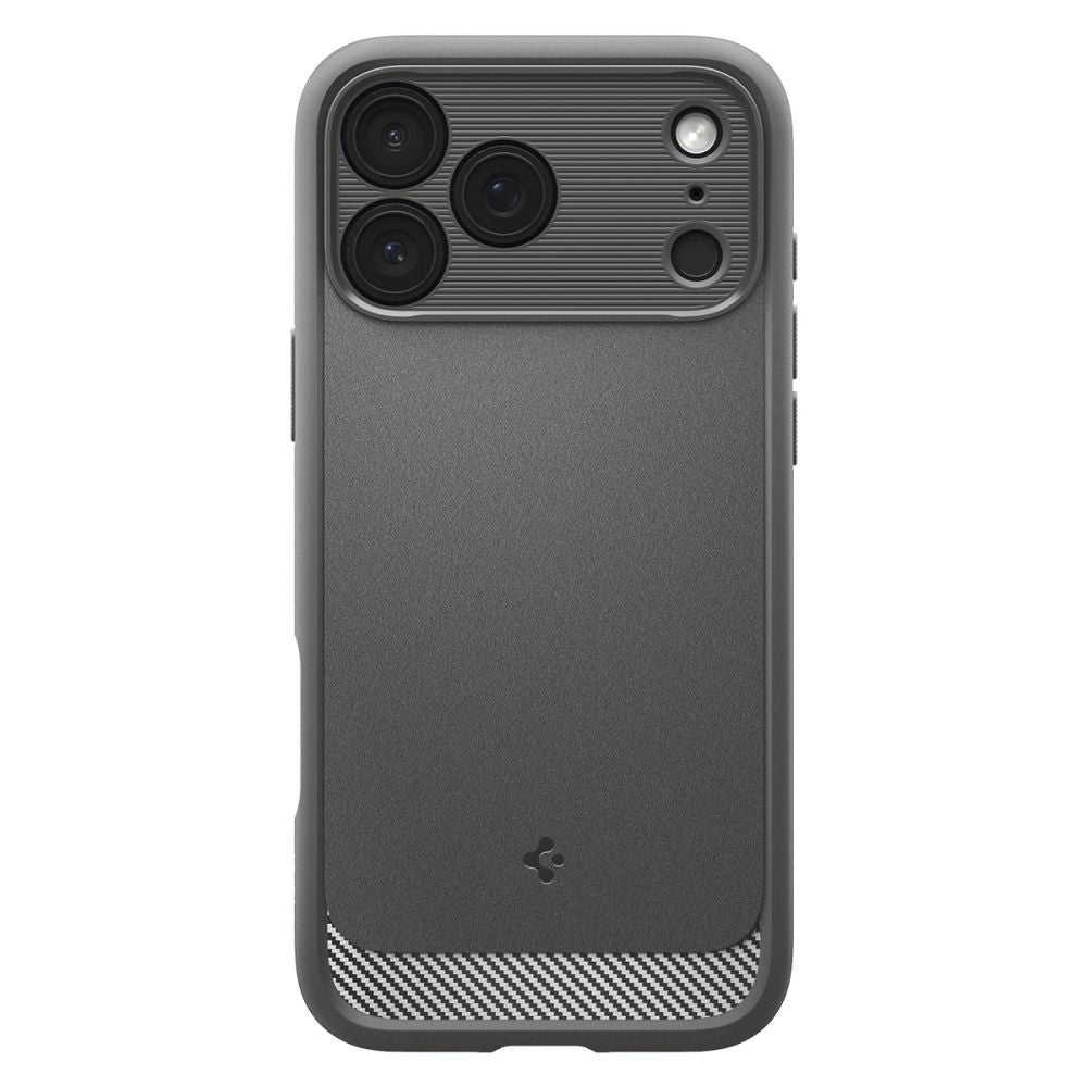 Husa de protectie Spigen Rugged Armor MagSafe (ACS10264) compatibil cu iPhone 17 Pro Max, Gri