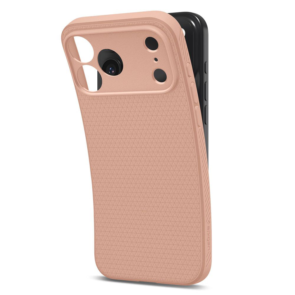Husa de protectie Spigen Liquid Air (ACS10269) compatibil cu iPhone 17 Pro Max, Rose Titanium