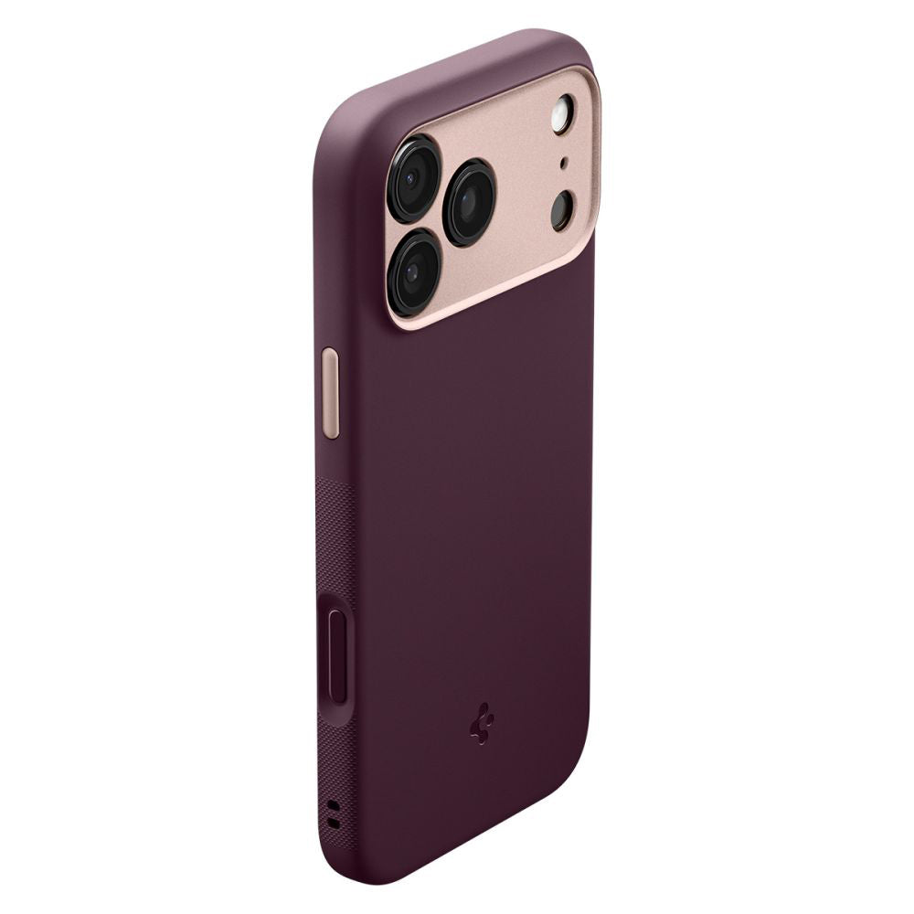 Husa de protectie Spigen Caseology Nano Pop MagSafe (ACS10261) compatibil cu iPhone 17 Pro Max, Burgundy Bean