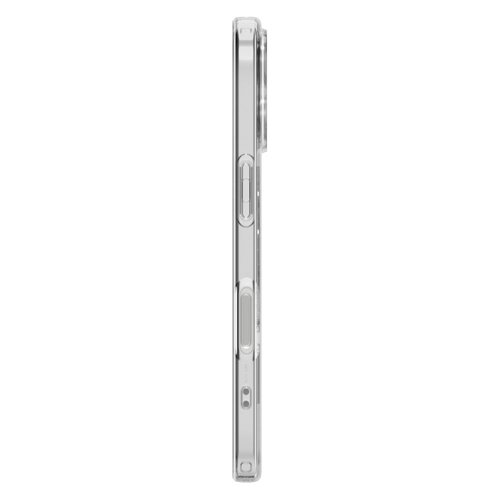 Husa de protectie Spigen Liquid Crystal MagSafe (ACS10397) compatibil cu iPhone 17, Transparent / White