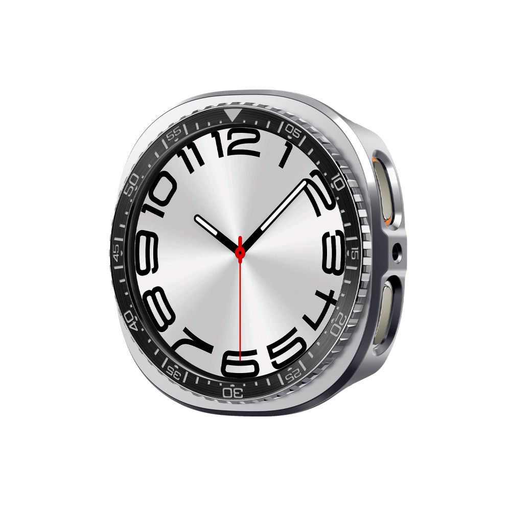 Accesoriu smartwatch Spigen Bezel Tune Pro Diver (ACS10010) compatibil cu for Samsung Galaxy Watch8 44mm, Stainless Steel, Negru