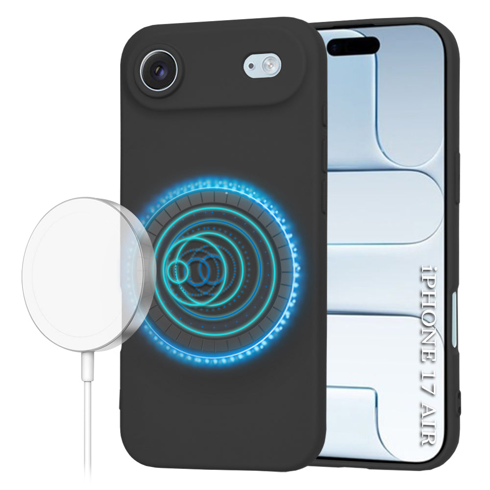 Husa de protectie Techsuit SoftFlex MagSafe compatibil cu iPhone 17 Air, Negru