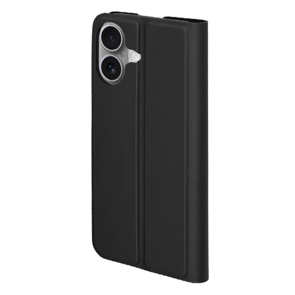 Husa de protectie Techsuit Magskin Book compatibil cu iPhone 17, Negru