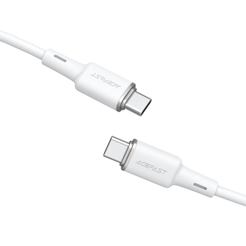 Cablu Acefast (C2-03), Type-C to Type-C, 60W, 3A, Fast Charging, 1.2m, Negru