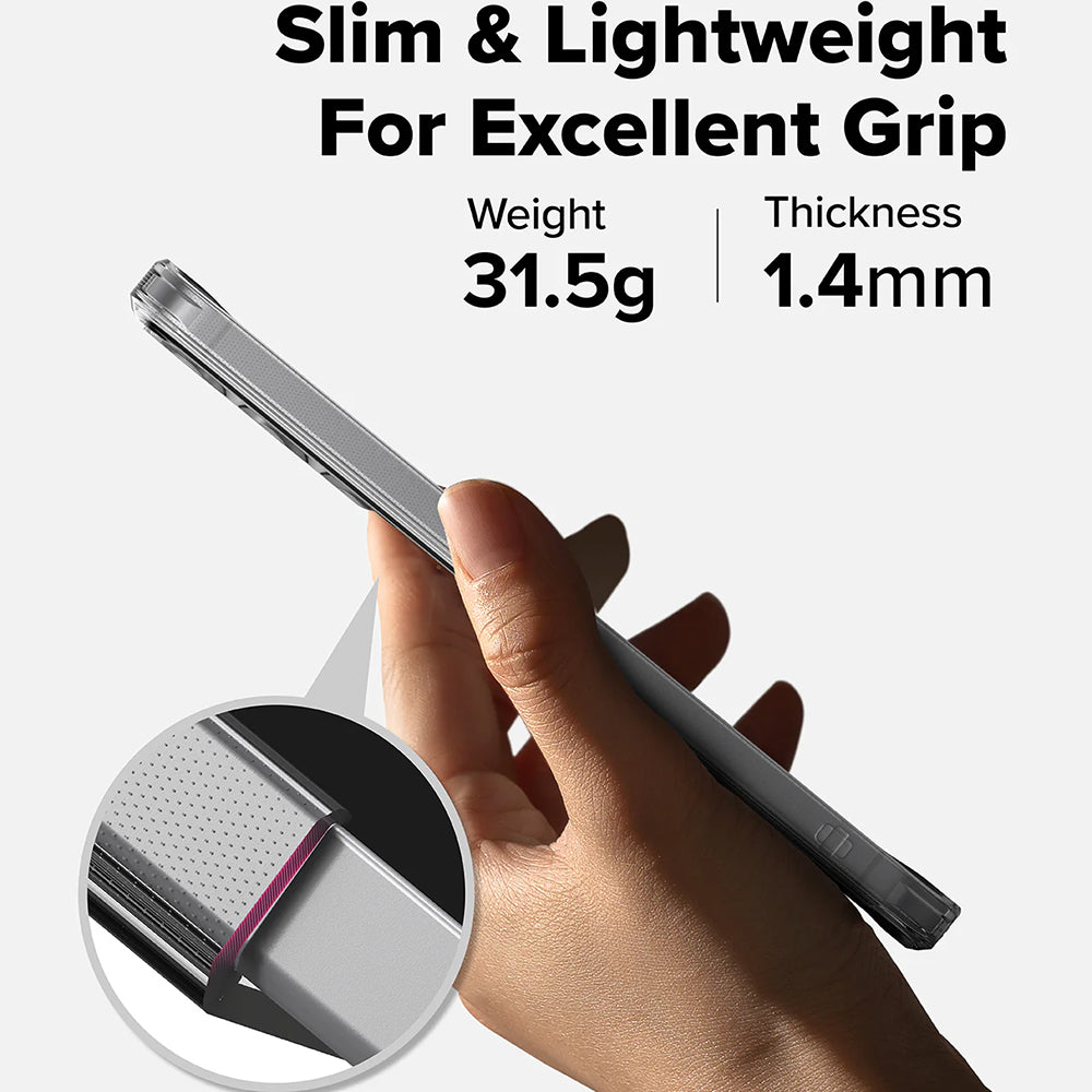 Husa de protectie Ringke Fusion compatibil cu Samsung Galaxy S25 FE, Transparent