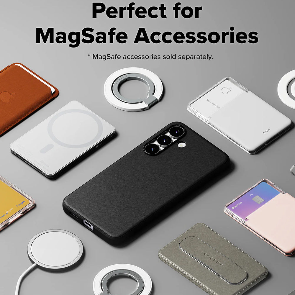 Husa de protectie Ringke Onyx MagSafe compatibil cu Samsung Galaxy S25 FE, Negru