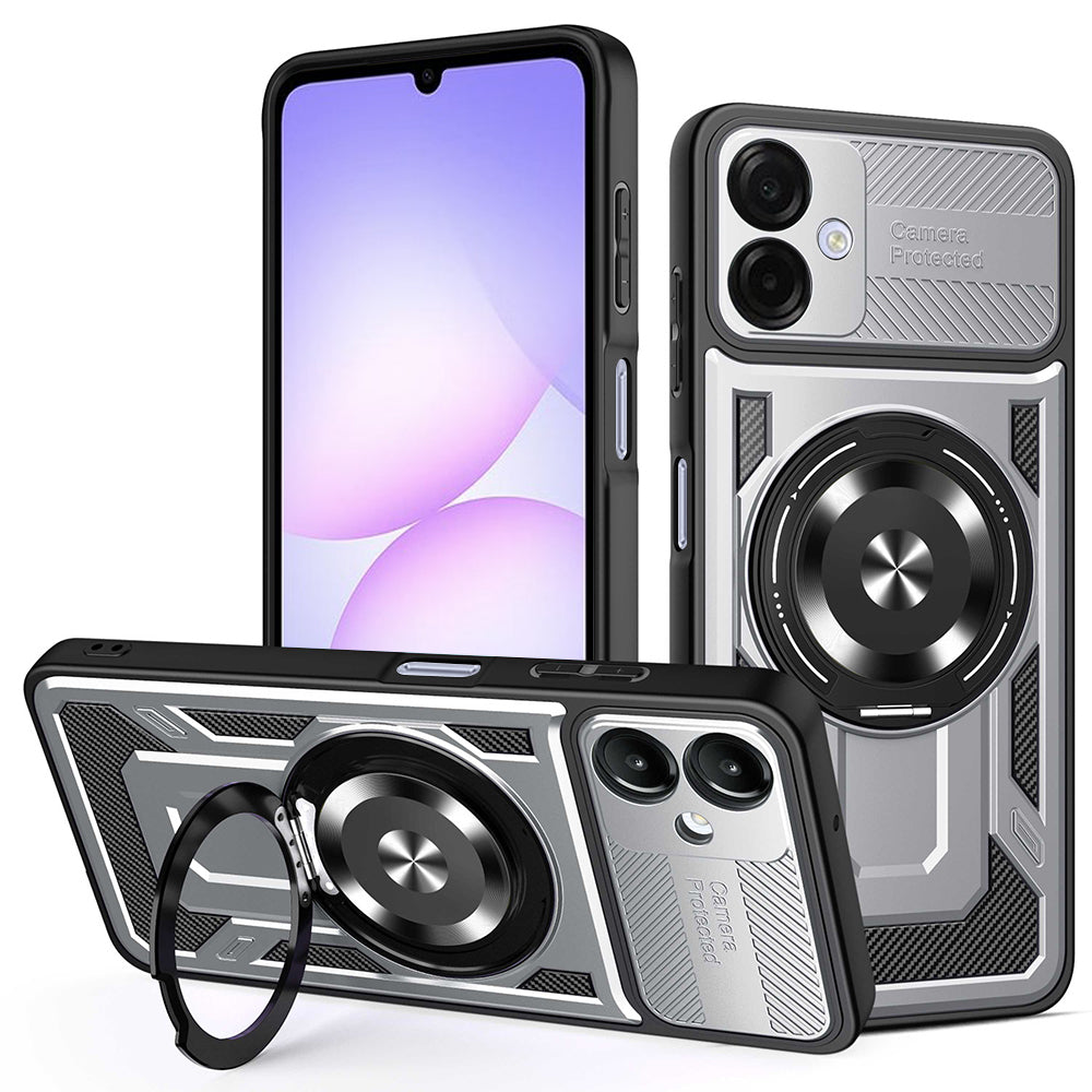 Husa de protectie Techsuit RuggedCam compatibil cu Samsung Galaxy A07 4G, Gri