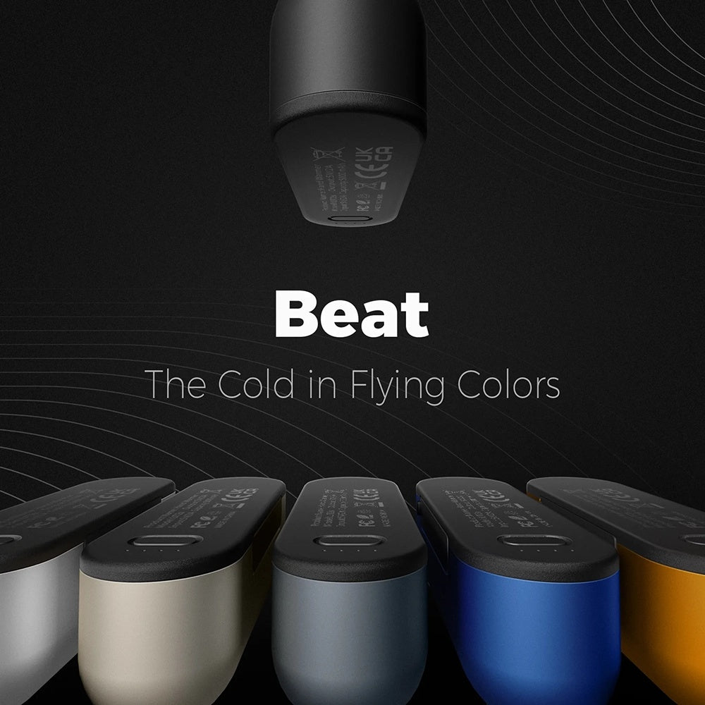 Ocoopa Hand Warmer UT2s (UT2S-OG), Type-C, with Power Bank, Electric, Magnetic Design, MagTwins, 2x 5000mAh, Portocaliu