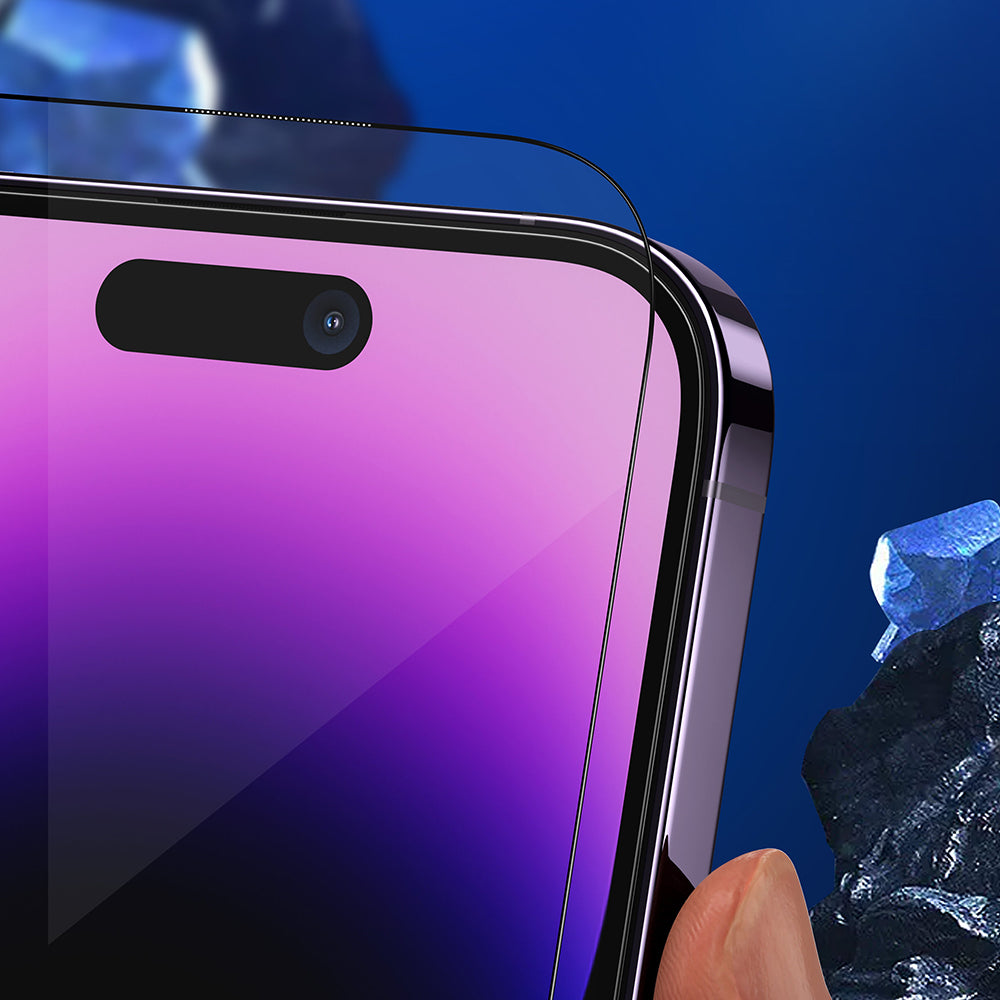 Folie de protectie Blueo Anti-Broken Glass compatibil cu iPhone 17 Air, Negru