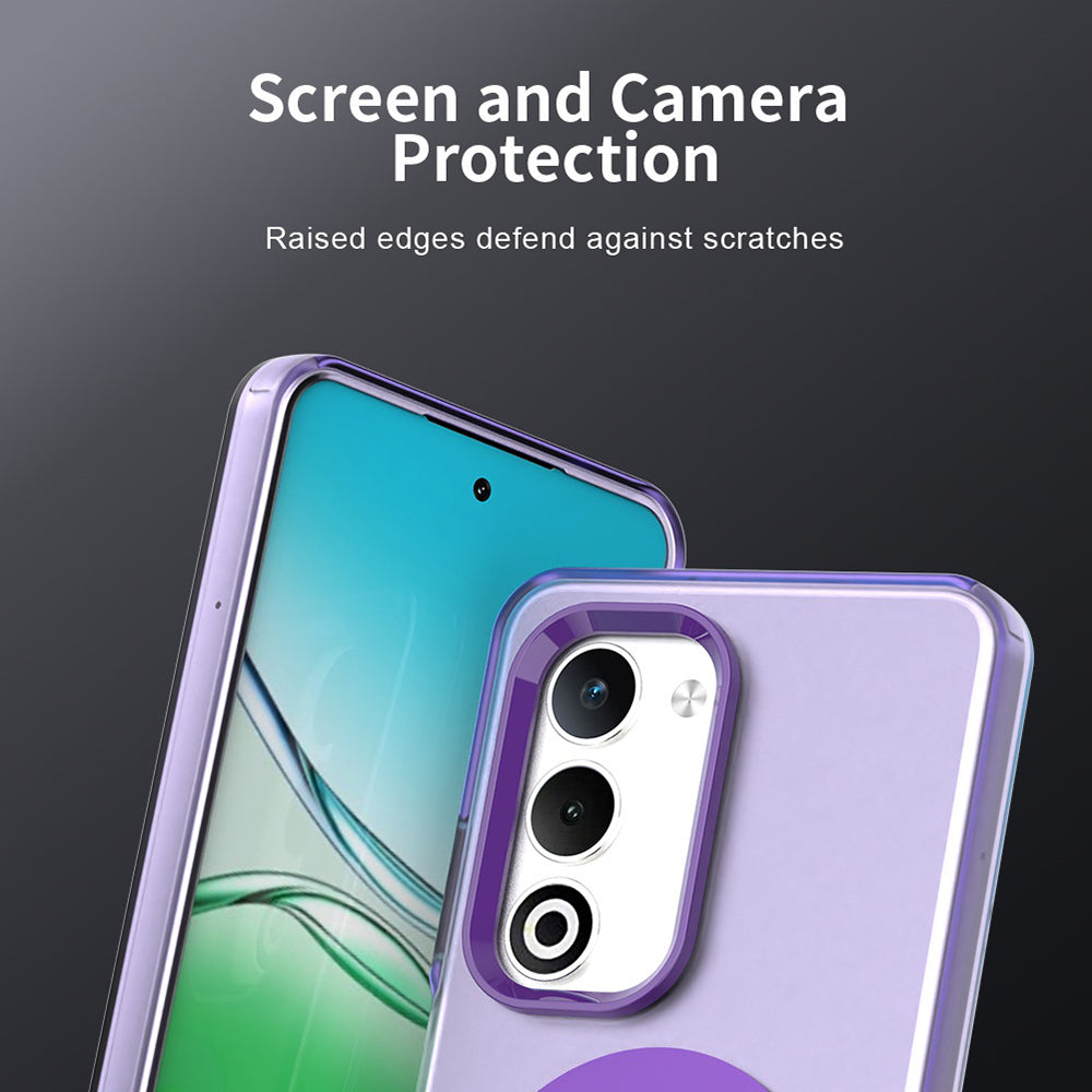 Husa de protectie Techsuit CandyCase MagSafe compatibil cu Oppo A5 4G / A5 5G, Mov
