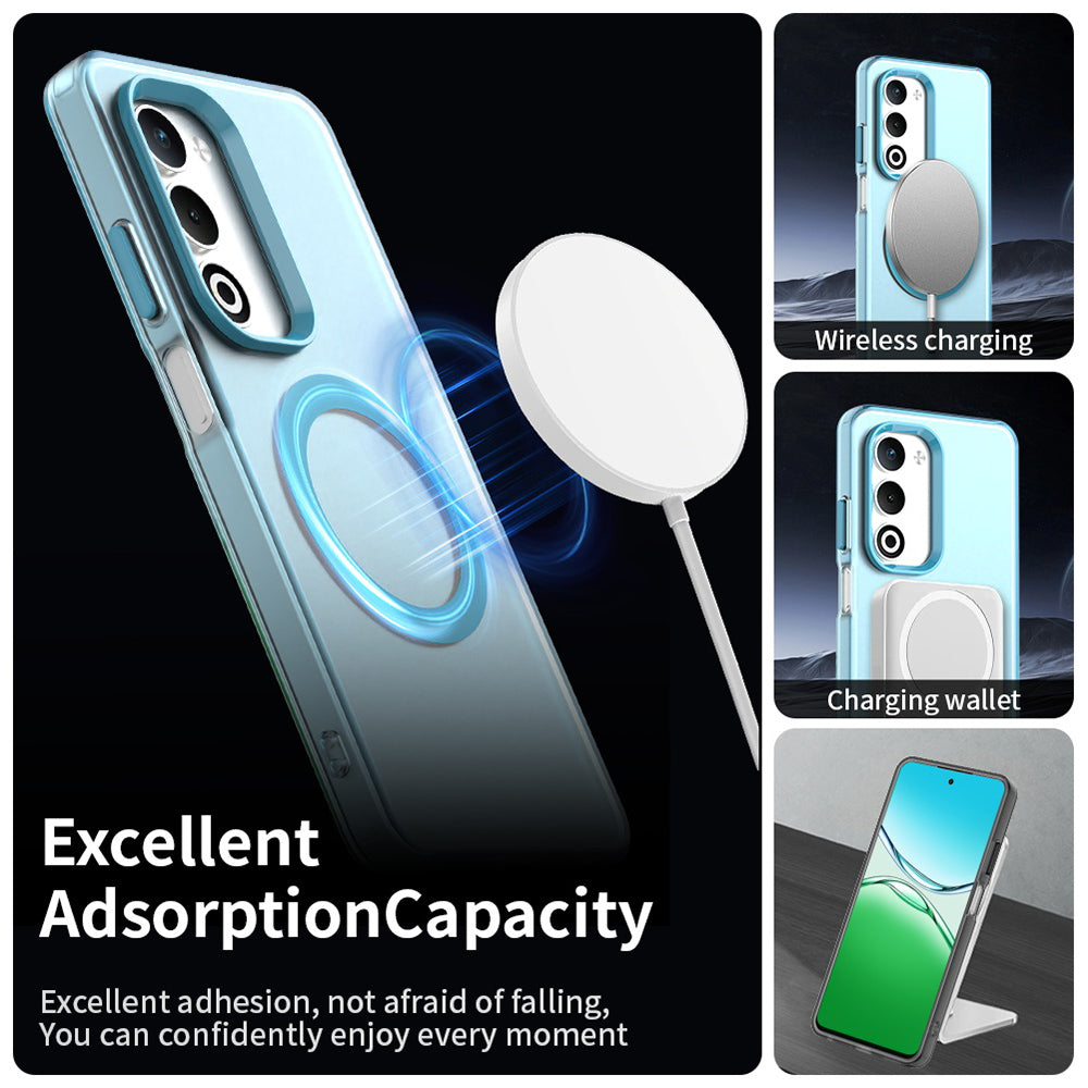 Husa de protectie Techsuit CandyCase MagSafe compatibil cu Oppo A5 4G / A5 5G, Albastru