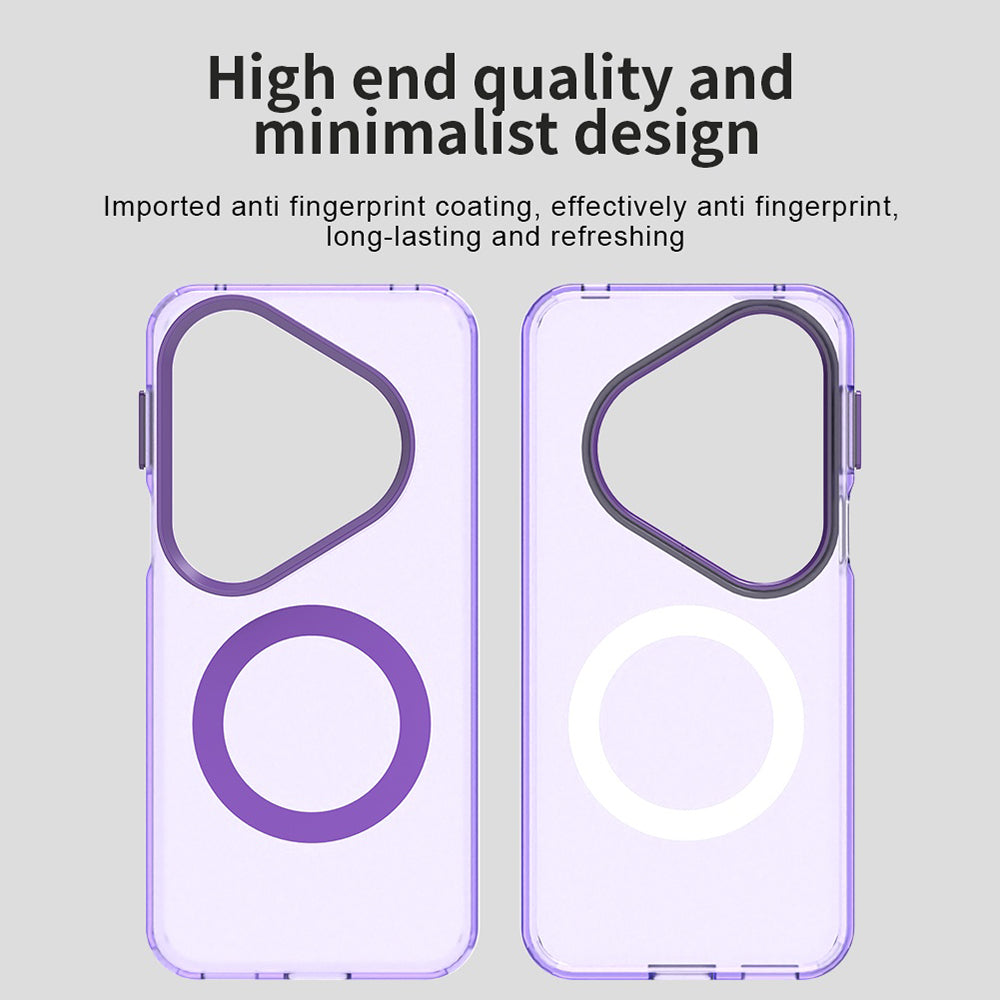 Husa de protectie Techsuit CandyCase MagSafe compatibil cu Huawei Pura 80 Pro, Mov
