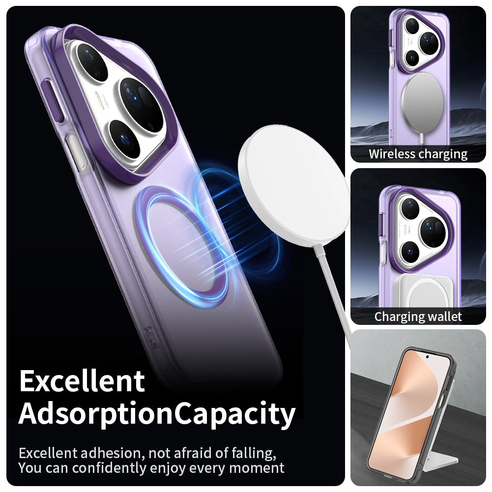 Husa de protectie Techsuit CandyCase MagSafe compatibil cu Huawei Pura 80 Ultra, Mov