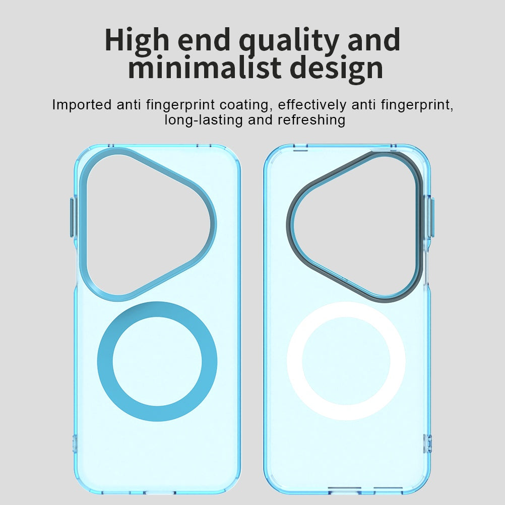 Husa de protectie Techsuit CandyCase MagSafe compatibil cu Huawei Pura 80 Ultra, Albastru