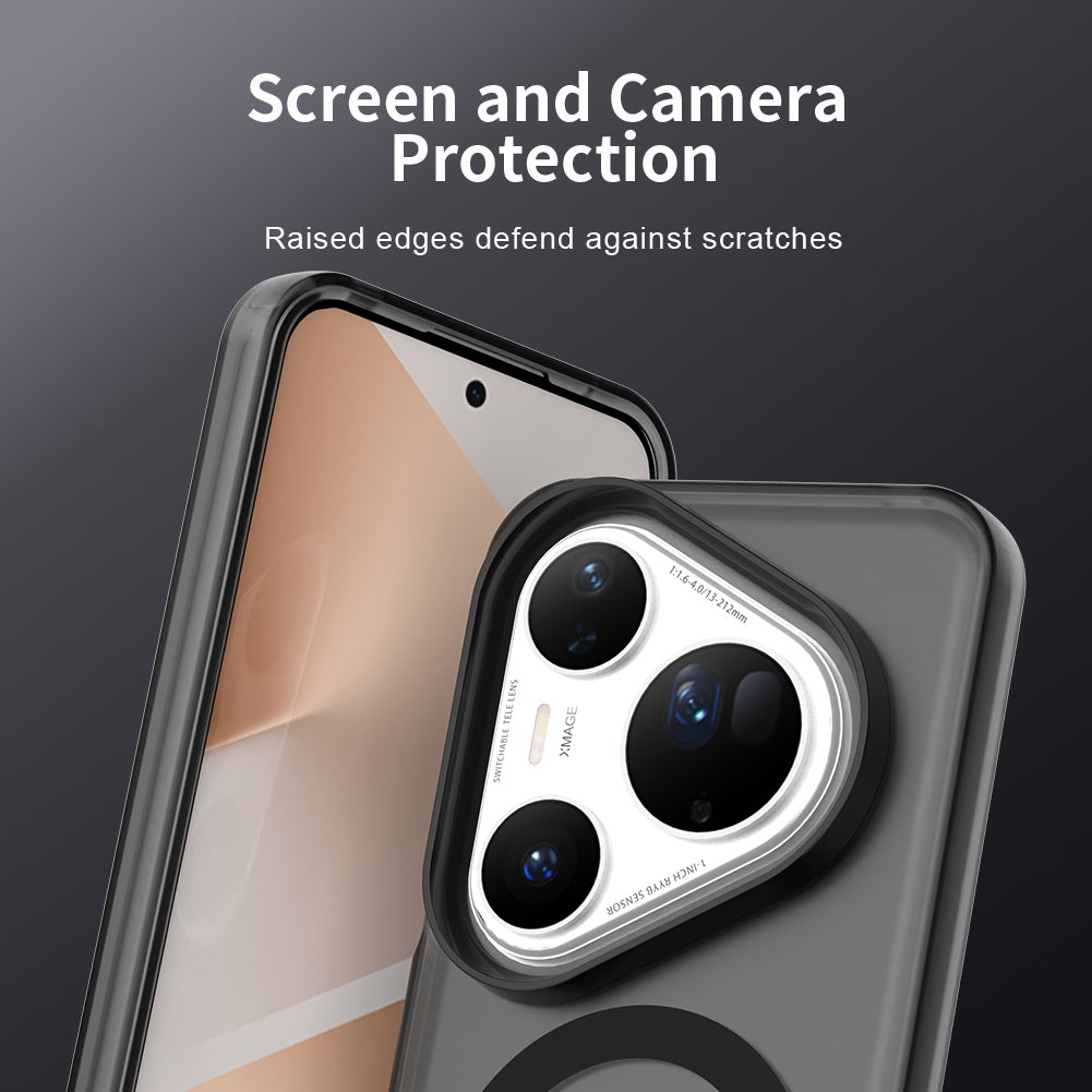 Husa de protectie Techsuit CandyCase MagSafe compatibil cu Huawei Pura 80 Ultra, Negru