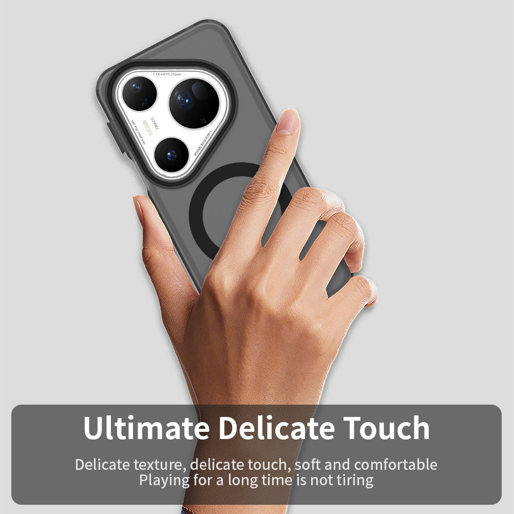 Husa de protectie Techsuit CandyCase MagSafe compatibil cu Huawei Pura 80 Ultra, Negru