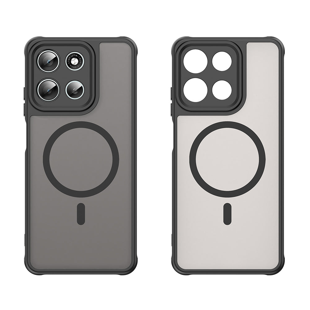 Husa de protectie Techsuit HaloFrost II MagSafe compatibil cu Motorola Moto G86, Negru