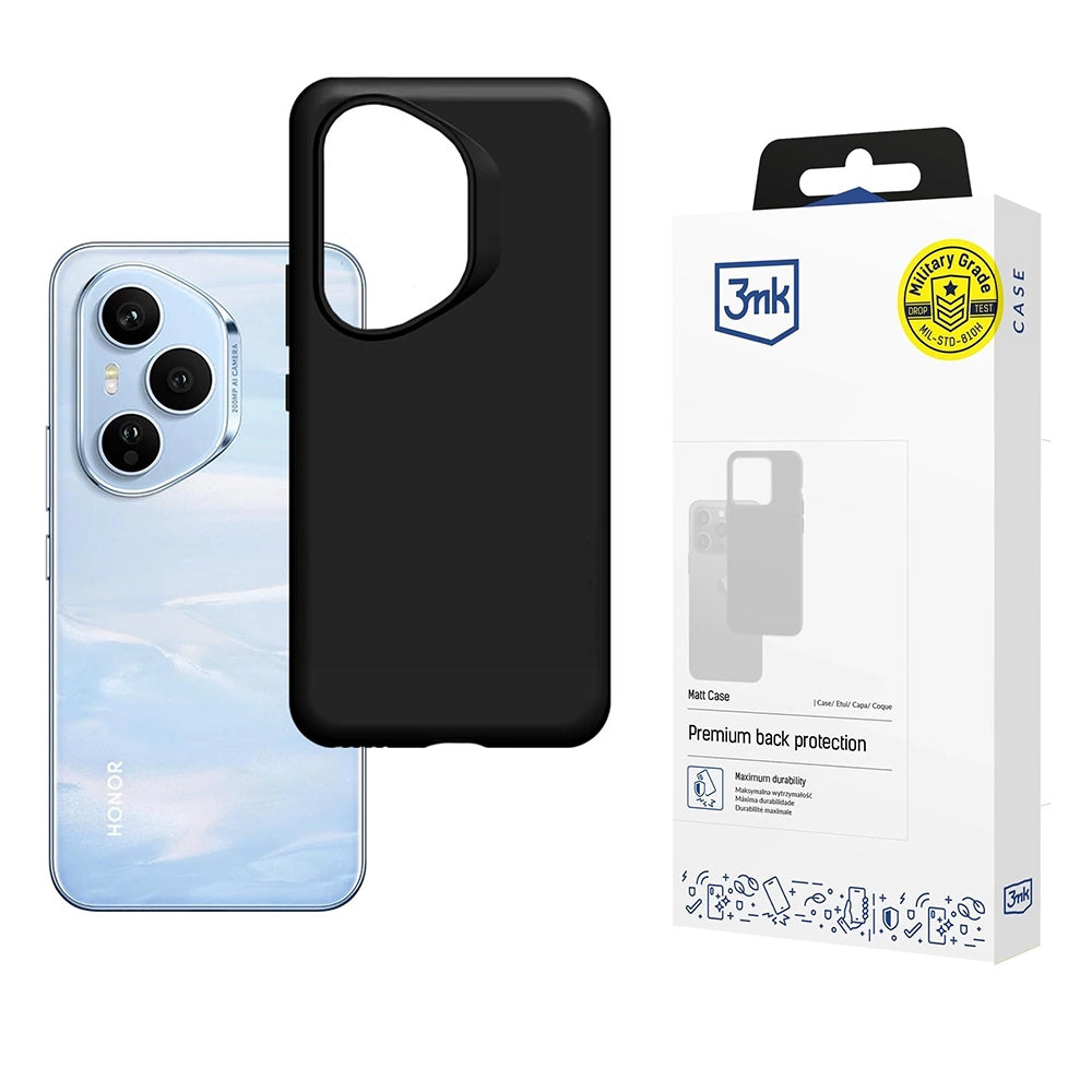 Husa de protectie 3mk Matt compatibil cu Honor 400 Pro, Negru