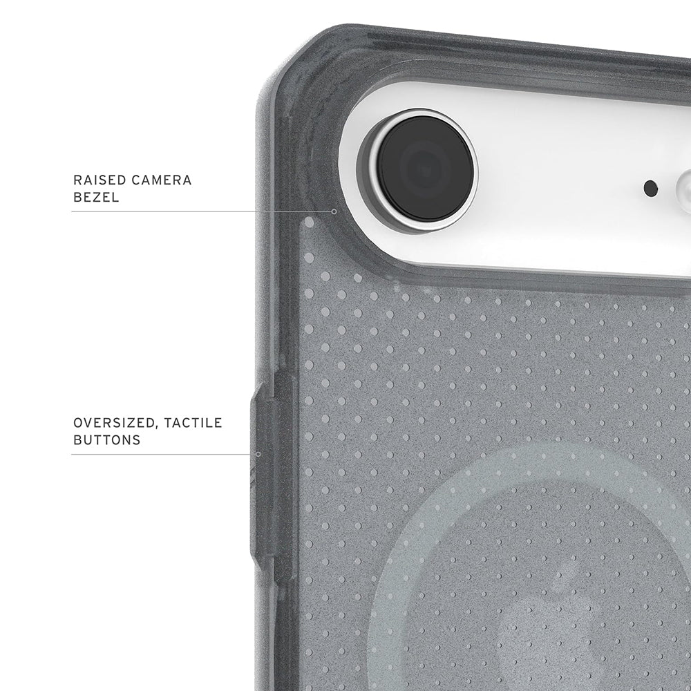 Husa de protectie UAG Dot MagSafe compatibil cu iPhone 17 Air, Ash