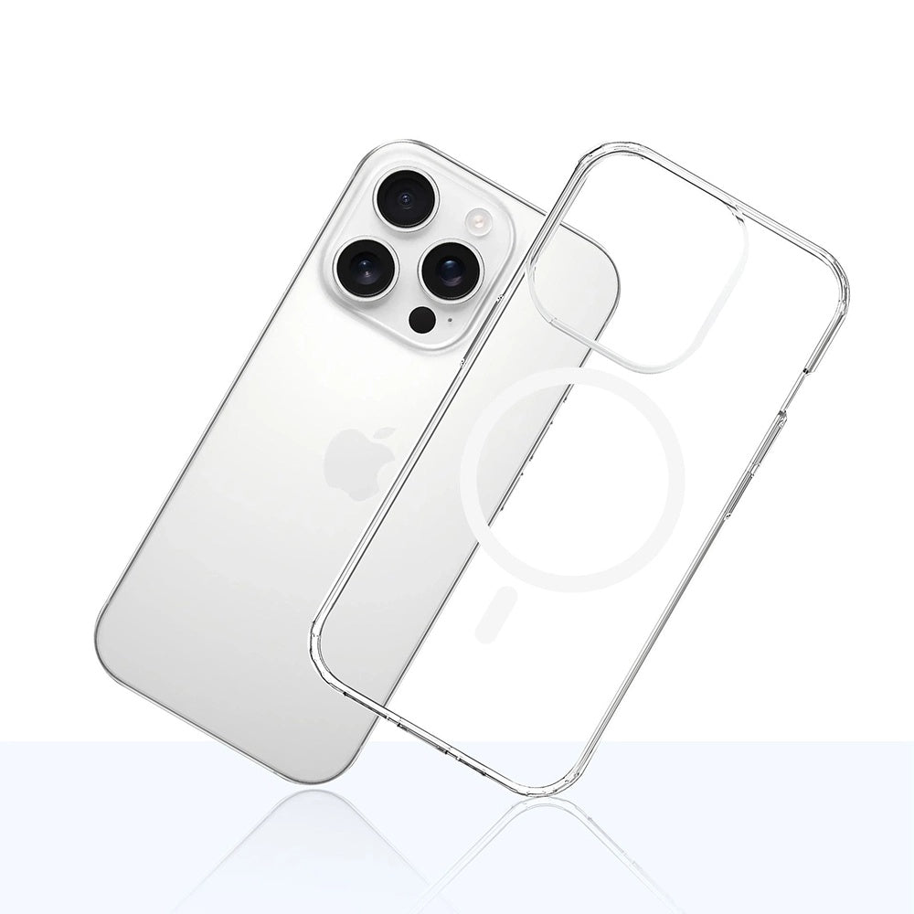 Husa de protectie 3mk Armor MagCase compatibil cu iPhone 14 Pro, Transparent