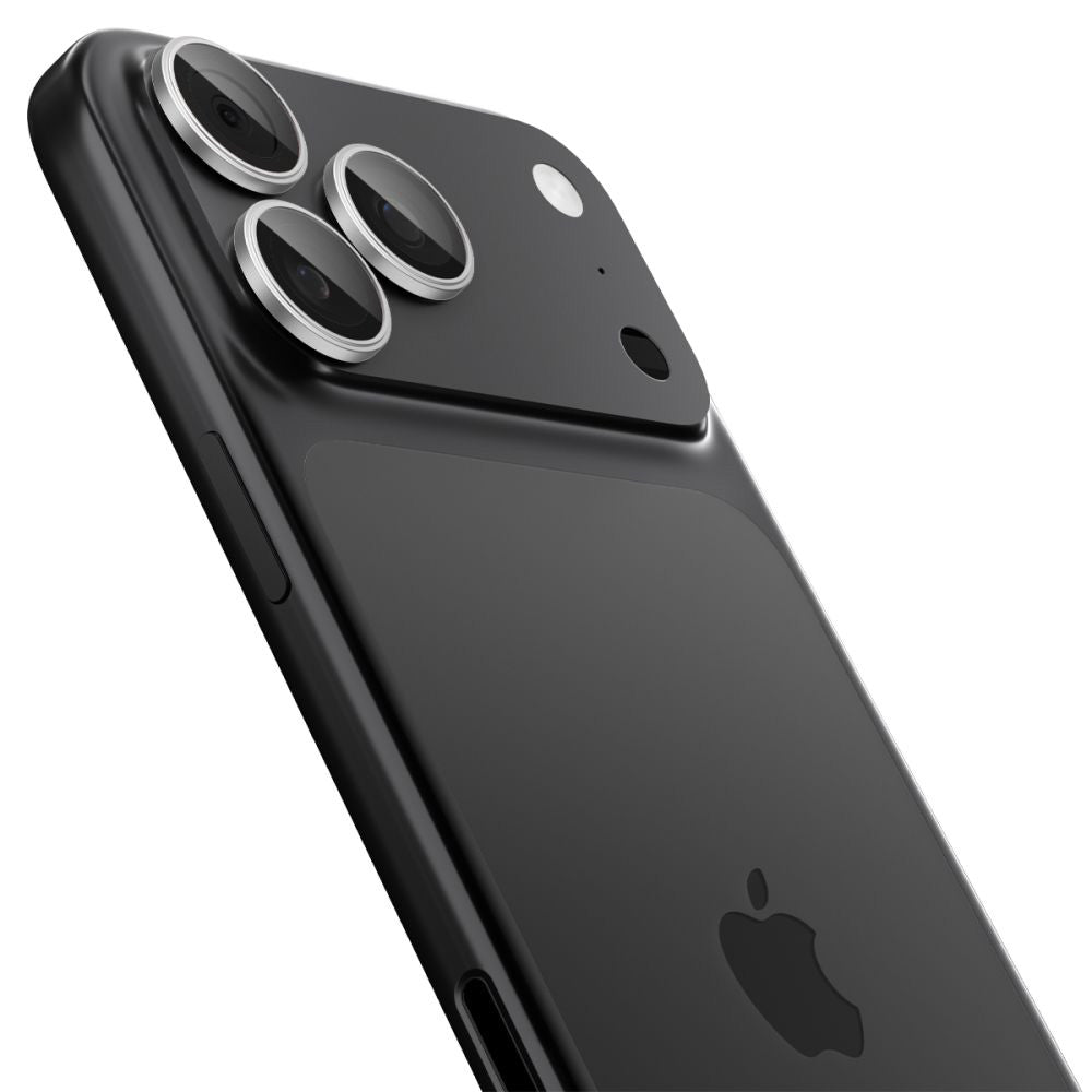 Folie de protectie Spigen compatibil cu iPhone 14 Pro / iPhone 15 Pro / iPhone 16 Pro, Argintiu