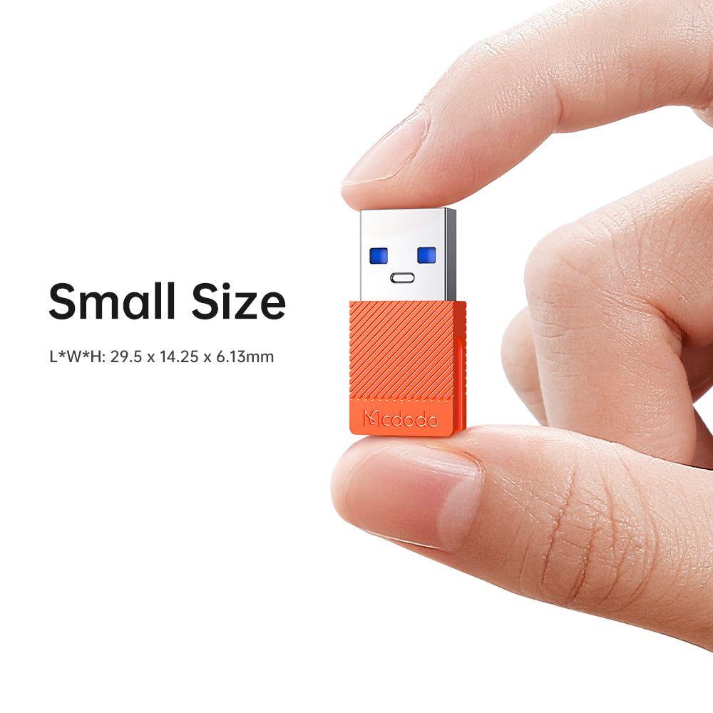 Adaptor Mcdodo OTG (OT-6550), USB-C la USB 3.0, Portocaliu