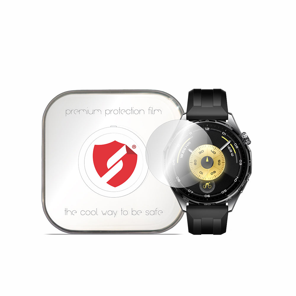 Folie de protectie smartwatch Smart Protection Premium Classic (set de 4) compatibil cu Huawei Watch GT 6 46mm, Transparent