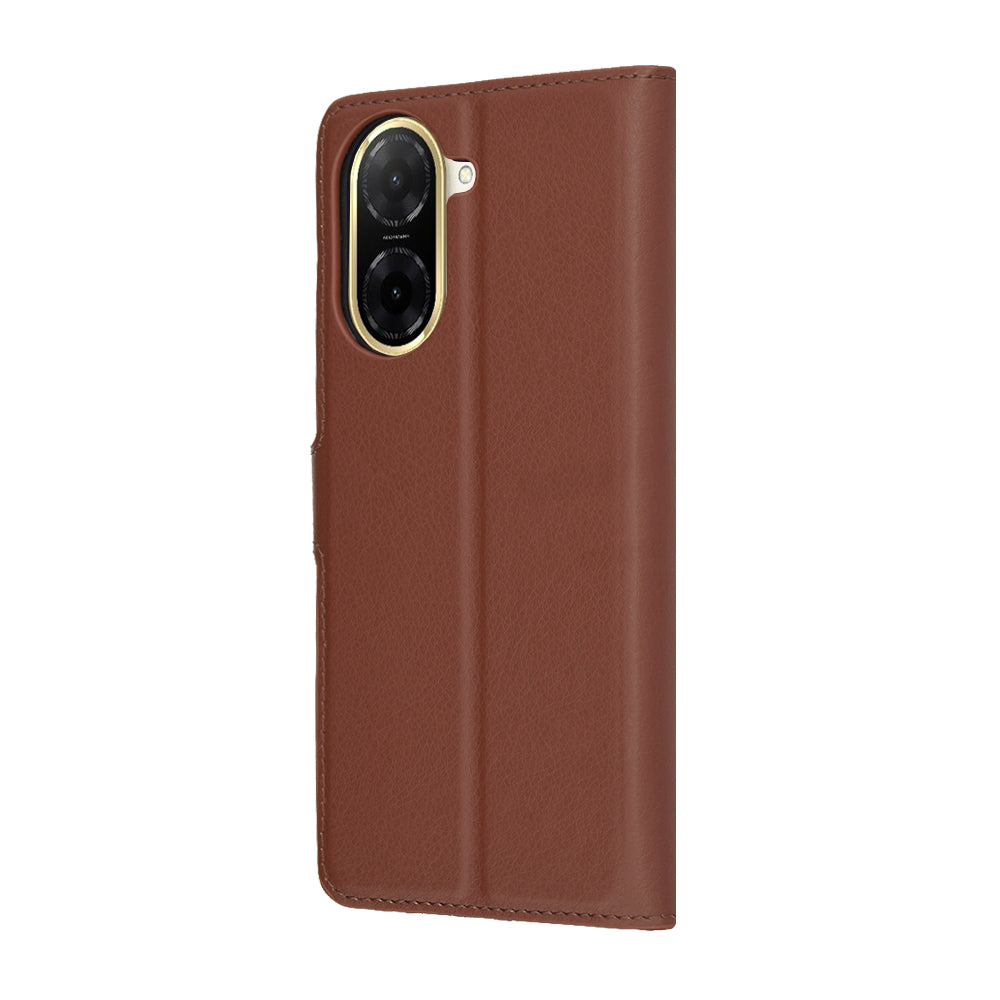 Husa de protectie Techsuit Leather Folio compatibil cu Xiaomi Redmi A5 4G (Standard), Maro