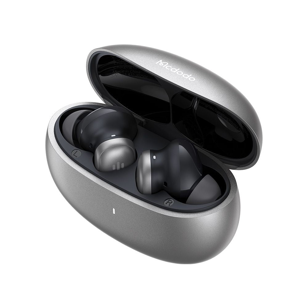 Casti Mcdodo Speak A01 Series (HP-8221), Bluetooth V5.4, ANC + ENC Technology, Argintiu