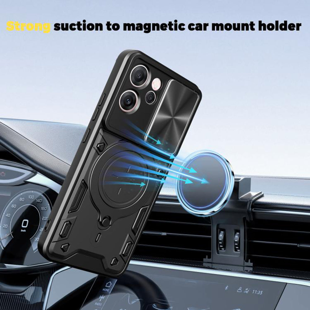 Husa de protectie Techsuit CamGuard Pro compatibil cu Oppo Reno14 F / Reno14 FS 5G, Roz Auriu
