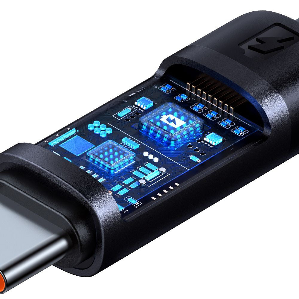 Cablu Mcdodo BAT Series (CA-5780), USB-C to USB-C, 60W, Digital Display, 1.2m, Negru