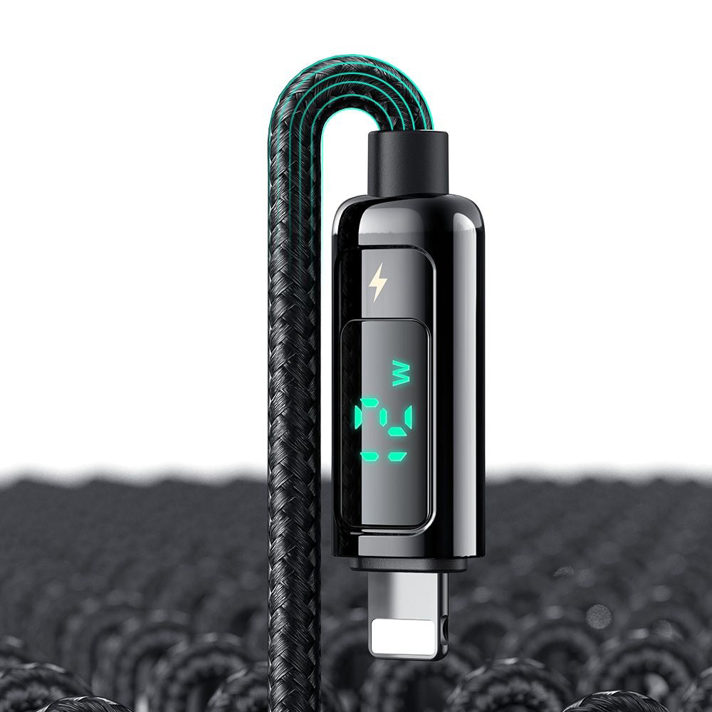 Cablu Mcdodo (CA-9940), USB-A to Lightning, 3A, Digital Display, 1.2m, Negru