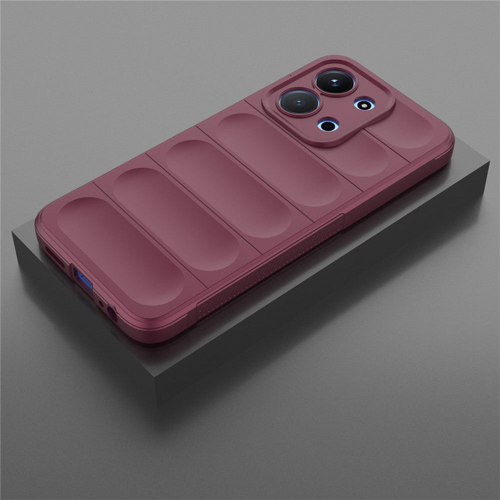 Husa de protectie Techsuit Magic Shield compatibil cu Xiaomi Redmi 15C 4G / Redmi 15C 5G, Bordo