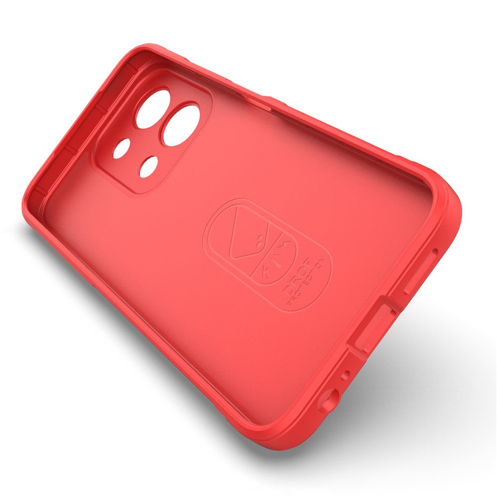 Husa de protectie Techsuit Magic Shield compatibil cu Xiaomi Redmi 15C 4G / Redmi 15C 5G, Rosu