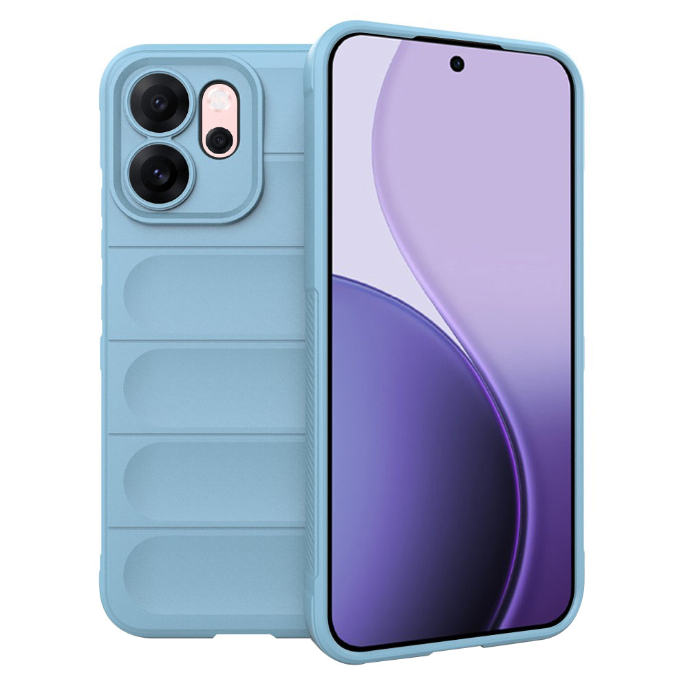 Husa de protectie Techsuit Magic Shield compatibil cu Oppo Reno14 F / Reno14 FS 5G, Bleu