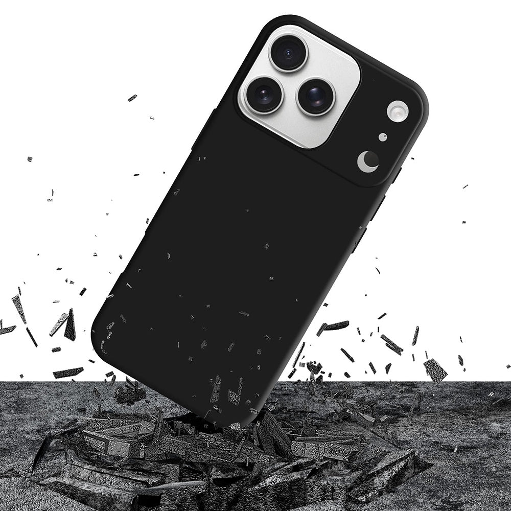 Husa de protectie 3mk Matt Pro compatibil cu iPhone 17 Pro Max, Negru