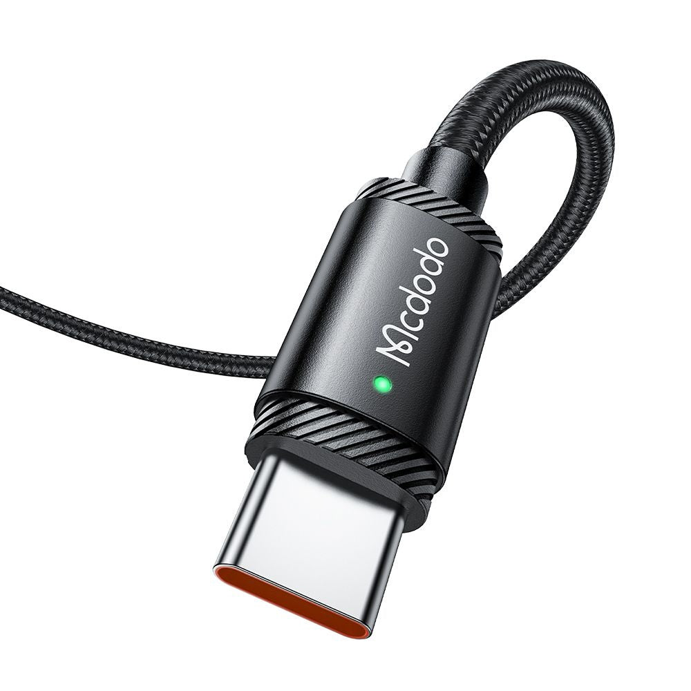 Cablu Mcdodo (CA-4730), USB-A to Type-C, Fast Charging, 6A, 120W, LED Indicator, 1.5m, Negru