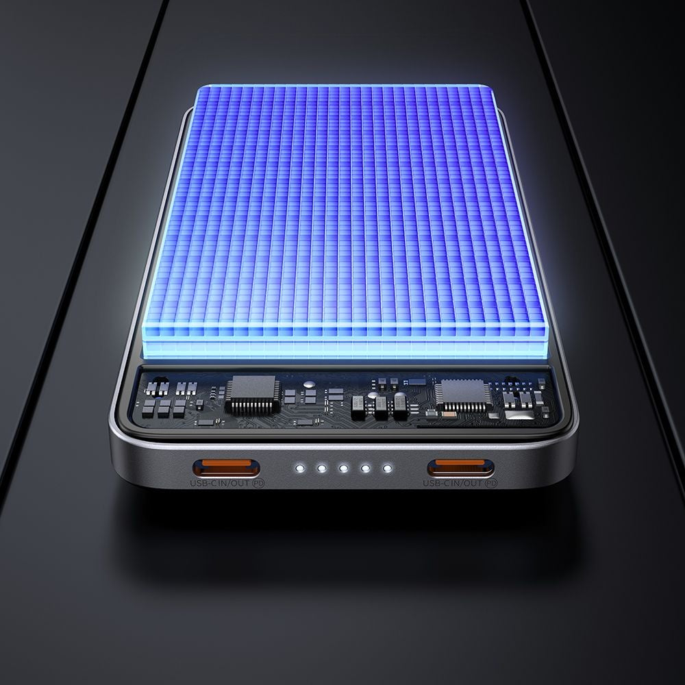 Baterie externa Mcdodo Meta Series (MC-3781), 10000mAh, 20W, Ultra-Thin Design, Negru