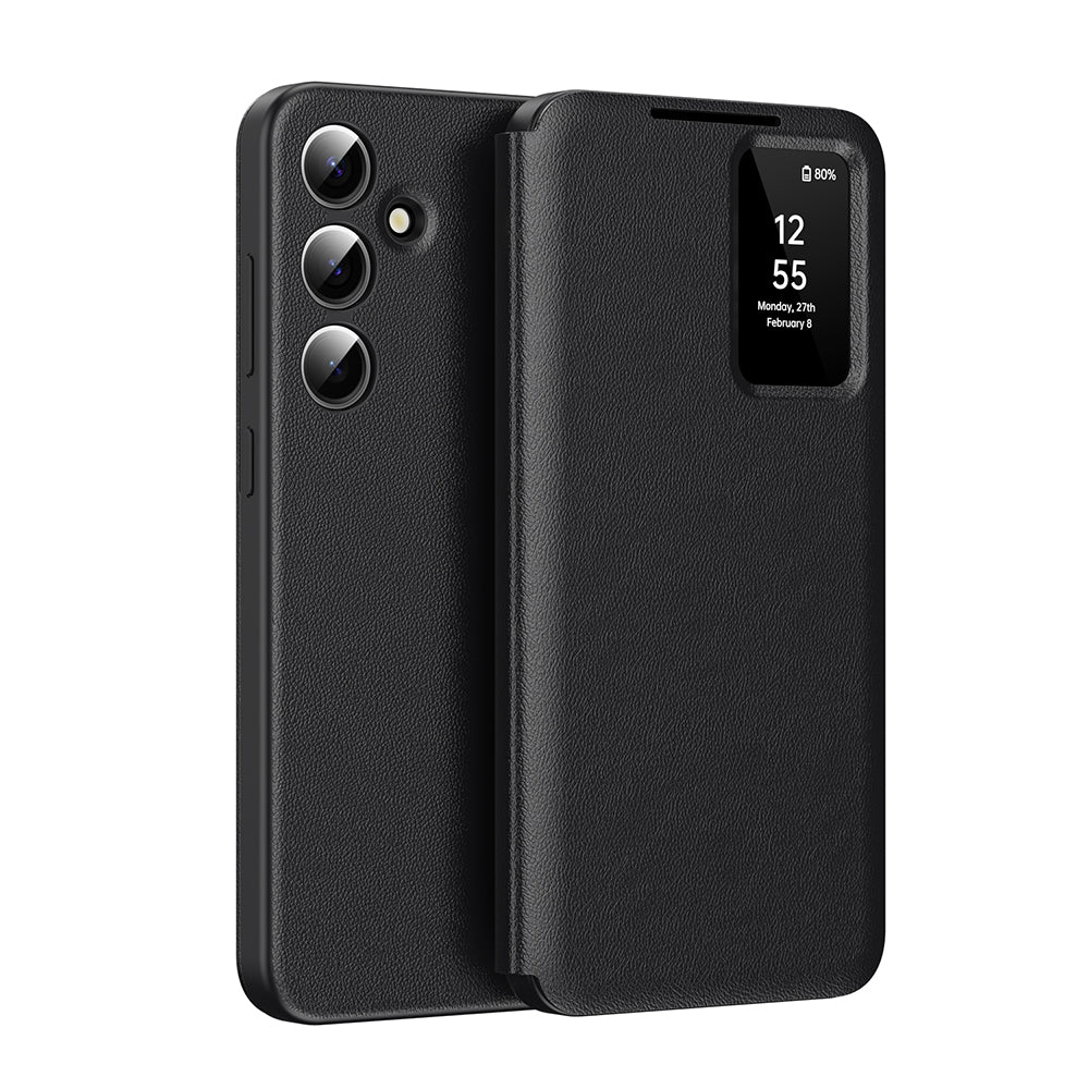 Husa de protectie Techsuit SmartView Series compatibil cu Samsung Galaxy S25 FE, Negru