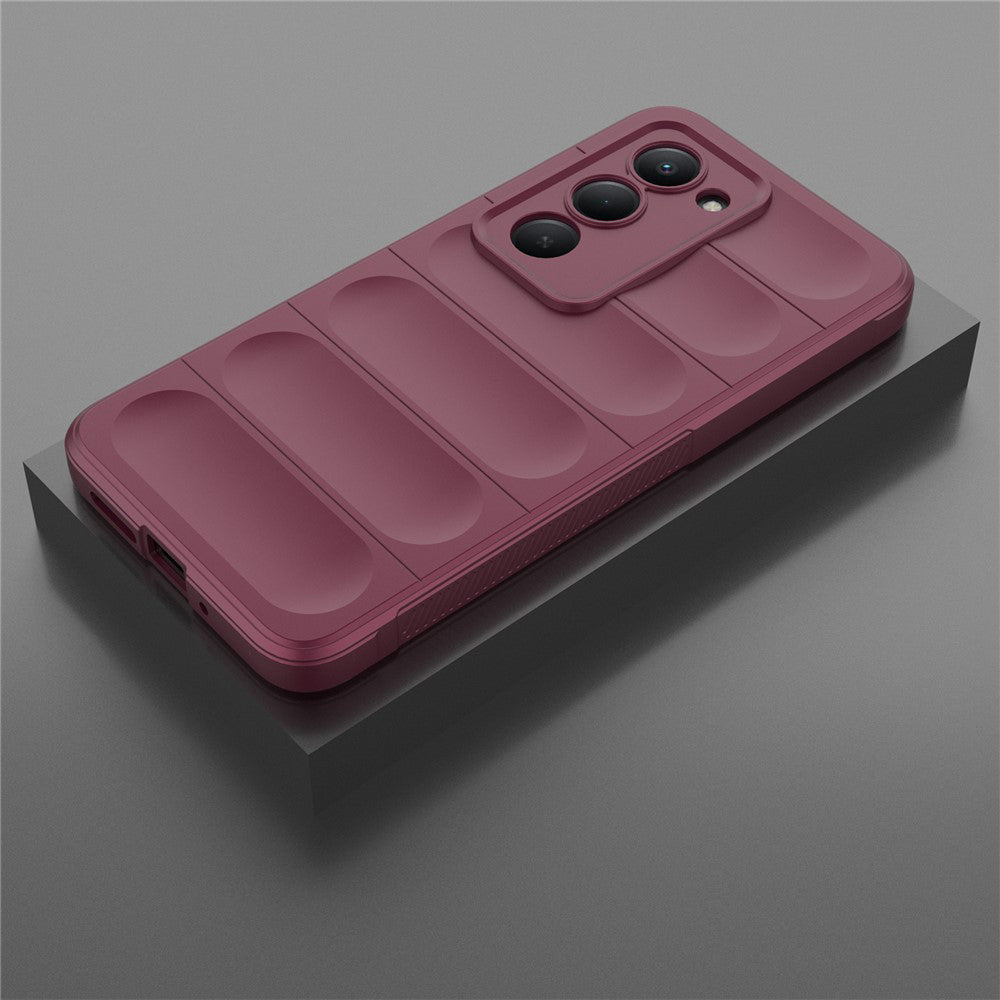 Husa de protectie Techsuit Magic Shield compatibil cu Xiaomi Redmi 15 4G / Redmi 15 5G, Bordo
