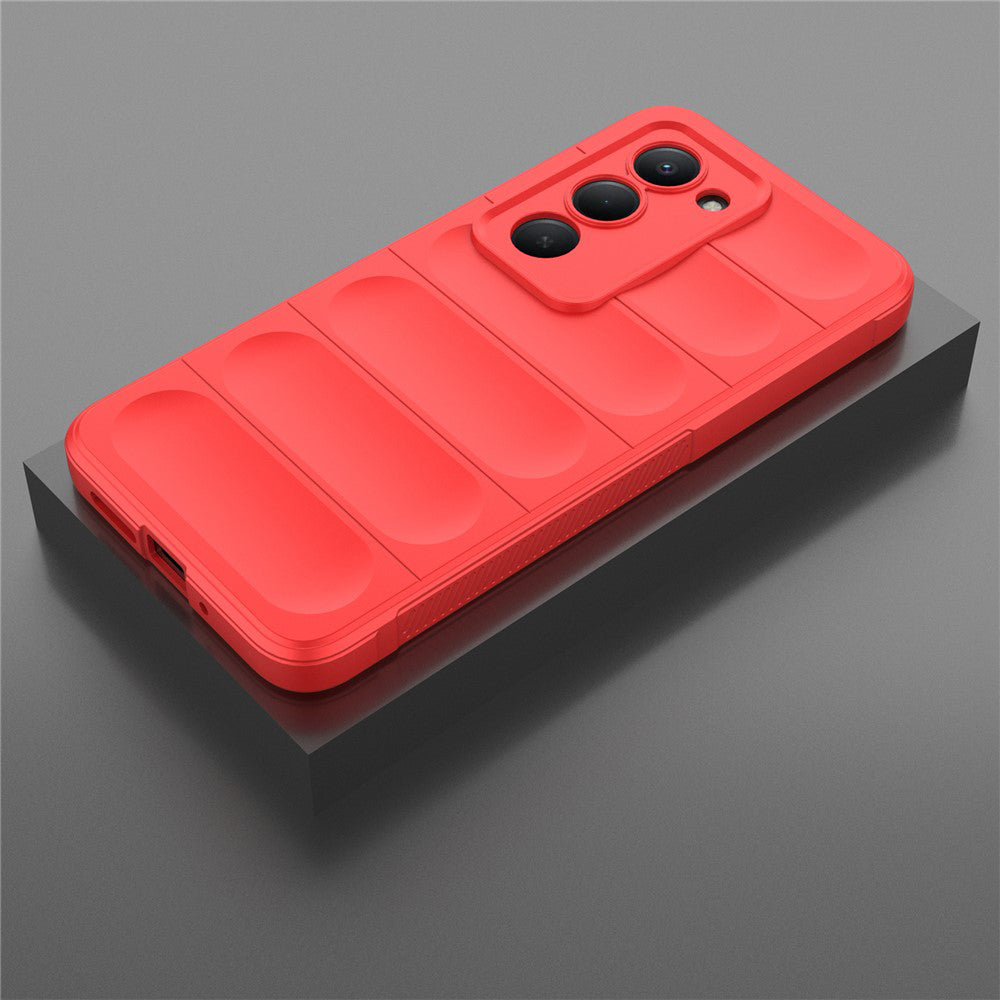 Husa de protectie Techsuit Magic Shield compatibil cu Xiaomi Redmi 15 4G / Redmi 15 5G, Rosu