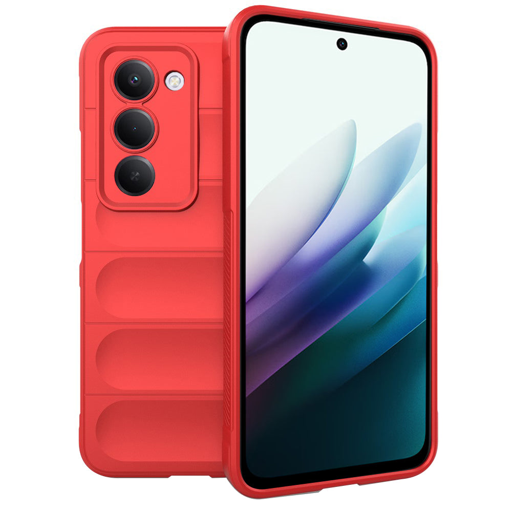 Husa de protectie Techsuit Magic Shield compatibil cu Xiaomi Redmi 15 4G / Redmi 15 5G, Rosu