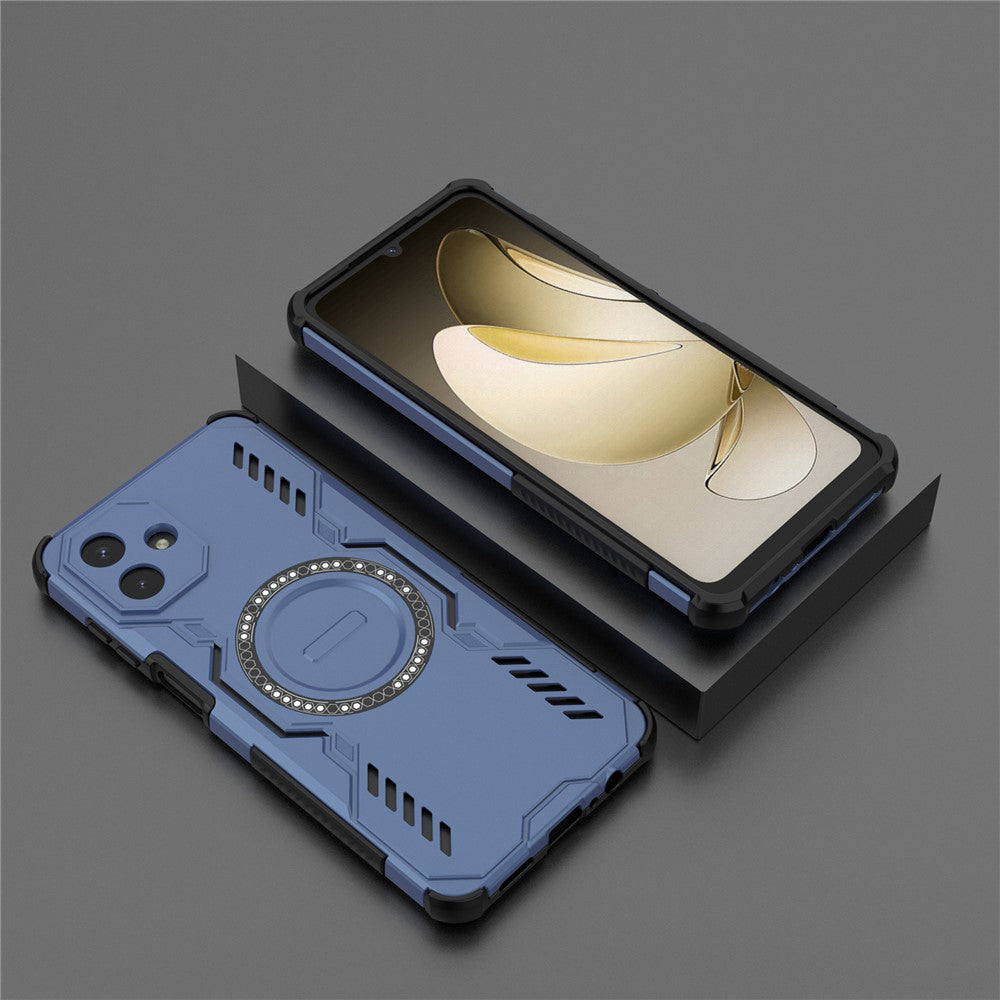 Husa de protectie Techsuit ArmorMag compatibil cu Samsung Galaxy A07 4G, Albastru