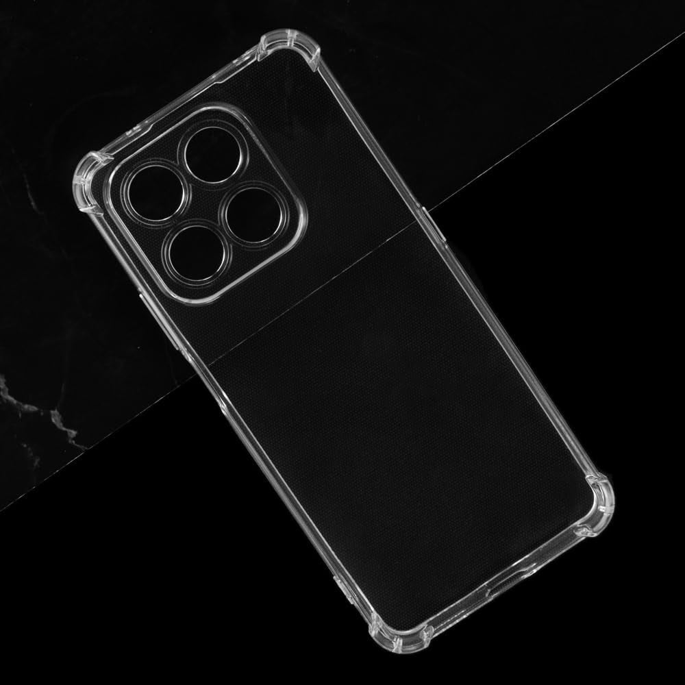 Husa de protectie Techsuit Shockproof Clear Silicone compatibil cu Honor 400 Smart 5G / 400 Smart 4G / X7d 4G, Transparent